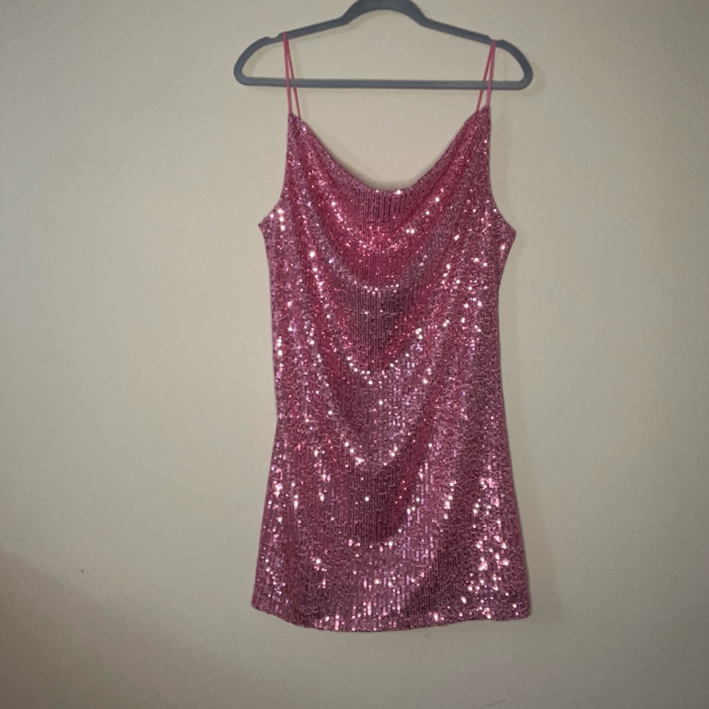 NWT - Pink Sequin Dress
